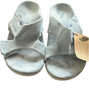 Spenco Kholo Slipper Light Blue  Arch Support Womens 10.5 B Orthotic New